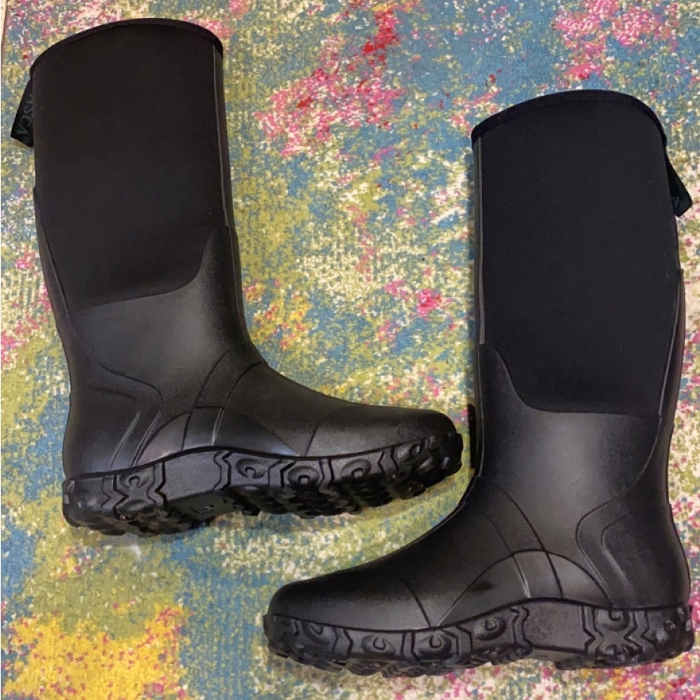 Itasca Men's Sloped Tall Waterproof Neoprene Rubber Boots